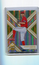 2018 Elite Extra Edition Opti-Chrome Gold Prizm Refractor Ethan Hankins 2/10