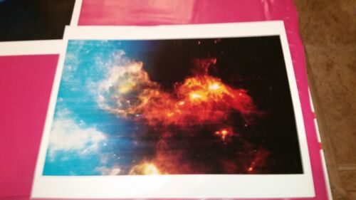 LOTE DE 4 FOTOS A COLOR DE LA NASA VÍA LÁCTEA, PROTOESTRELLA, ORIÓN, ANDRÓMEDA con descripción - Imagen 6 de 9