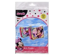 NEW DISNEY MINNIE & DAISY 2-pk Arm Floats and Repair Kit, Summer Swimming Fun