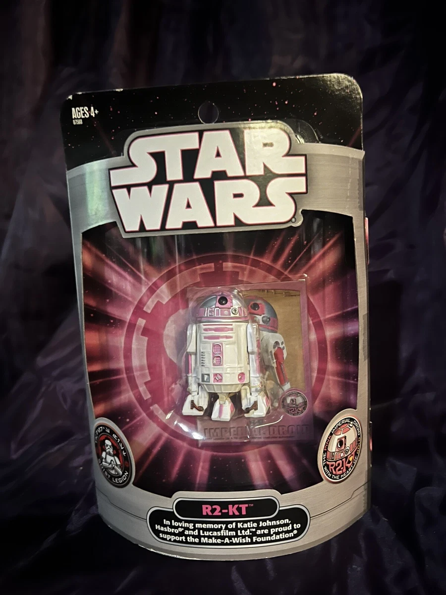 Star Wars 2007 R2-KT Sealed Make A Wish Pink Droid Exclusive