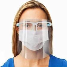 Lot of 320+ Safety Shield Face Eye Visor - Includes Glasses Frames & Shields