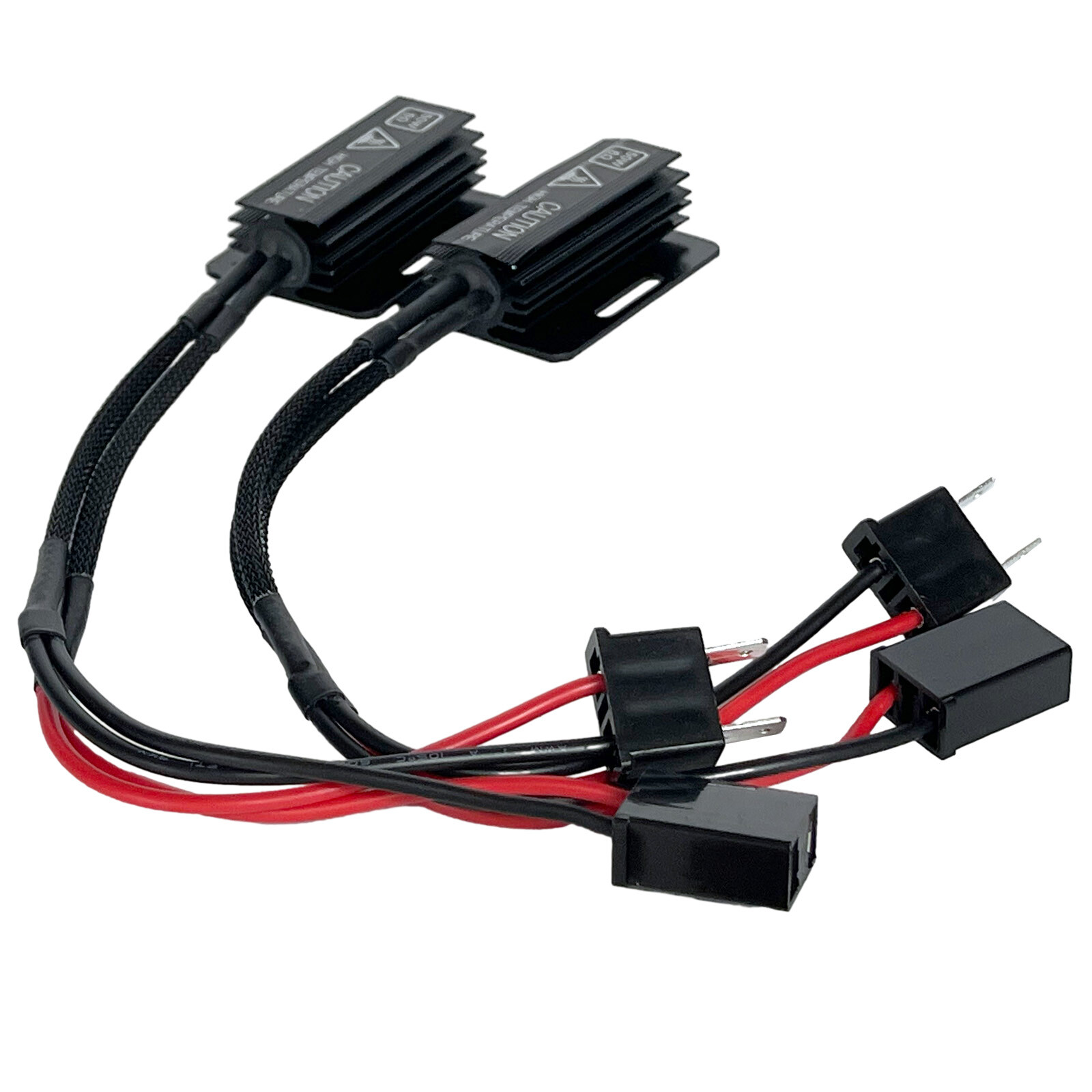 NEW Upgraded H7 LED Load Resistor Kit 50W 6ohm Headlight Error ...