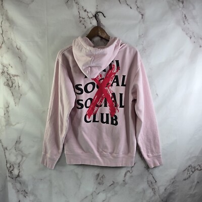 Kkoch Hoodie Anti Social Social Club Pink Tee Graphic Hoodie Anti