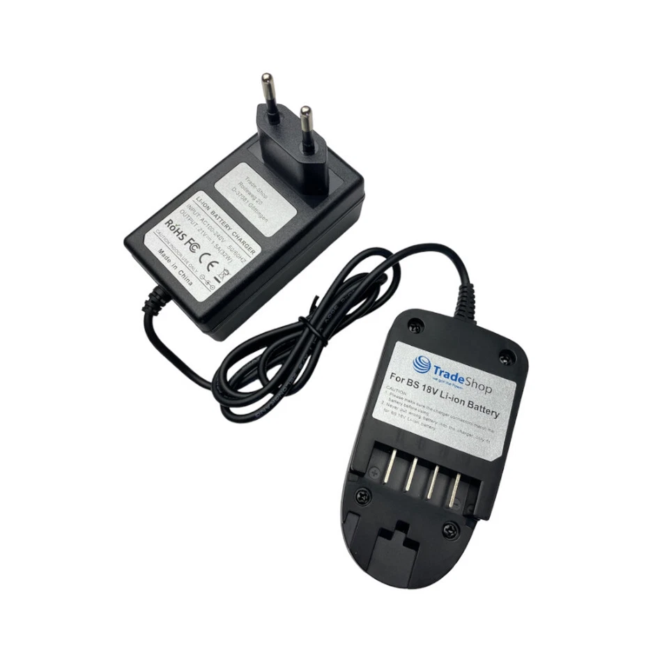 Li-Ion Akku Ladegerät für Bosch AHS 50-20 Li, AHS 55-20 Li, Uneo Maxx, Fontus - Bild 2 von 2