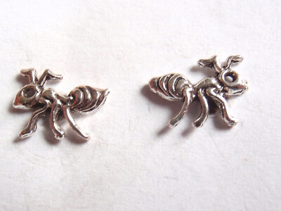 The Ants Go Marching Hurrah! 925 Sterling Silver Stud Earrings