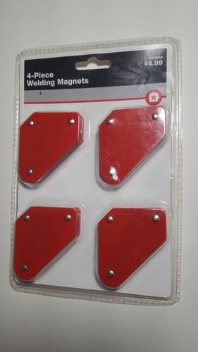 4pc Welding Arrow Magnet Set Mini Weld Holders