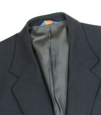 Men's 42 S Pendleton 100 Wool Navy Sport Coat Blazer Jacket