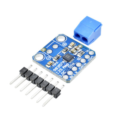 MAX98357 Amplifier Breakout   I2S Class D Module For ESP32   #WD8