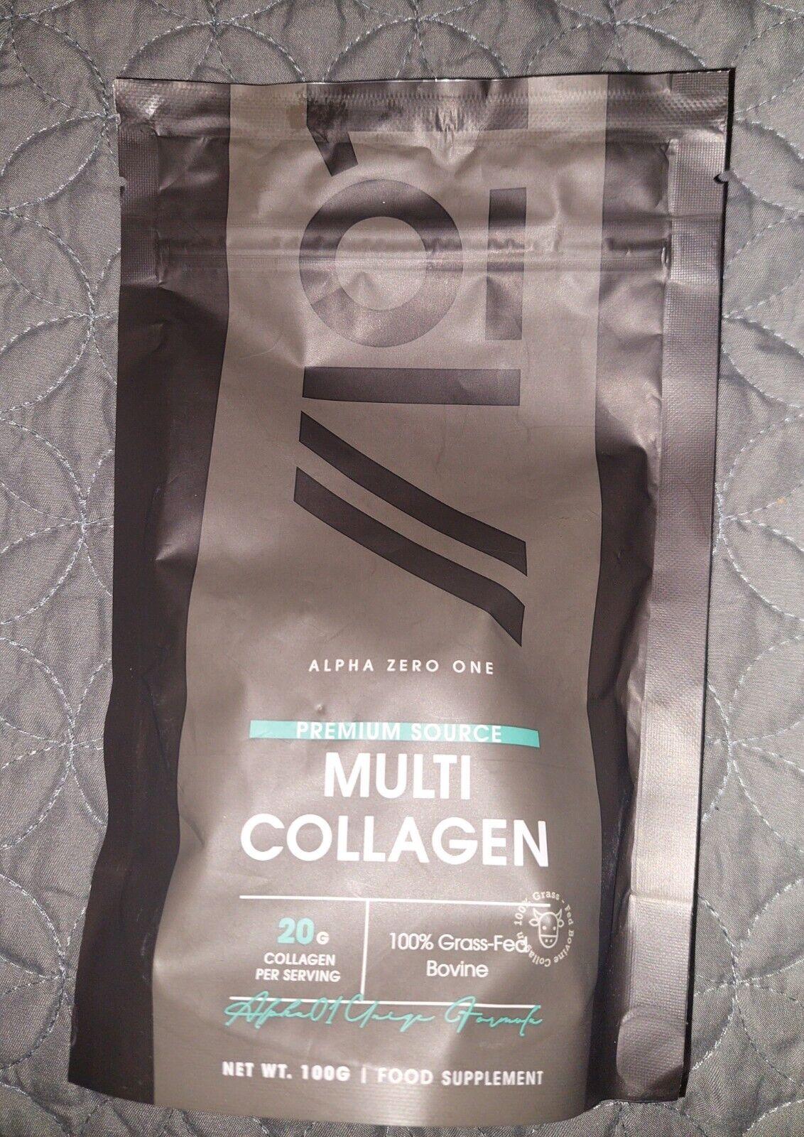 Alpha Zero one Multi-Collagen Powder 100g-grass fed