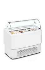 NEW VENTILATED/ FAN ASSISTED SCOOP FREEZER GELATO ICE CREAM FIJI 6 FREE DELIVERY