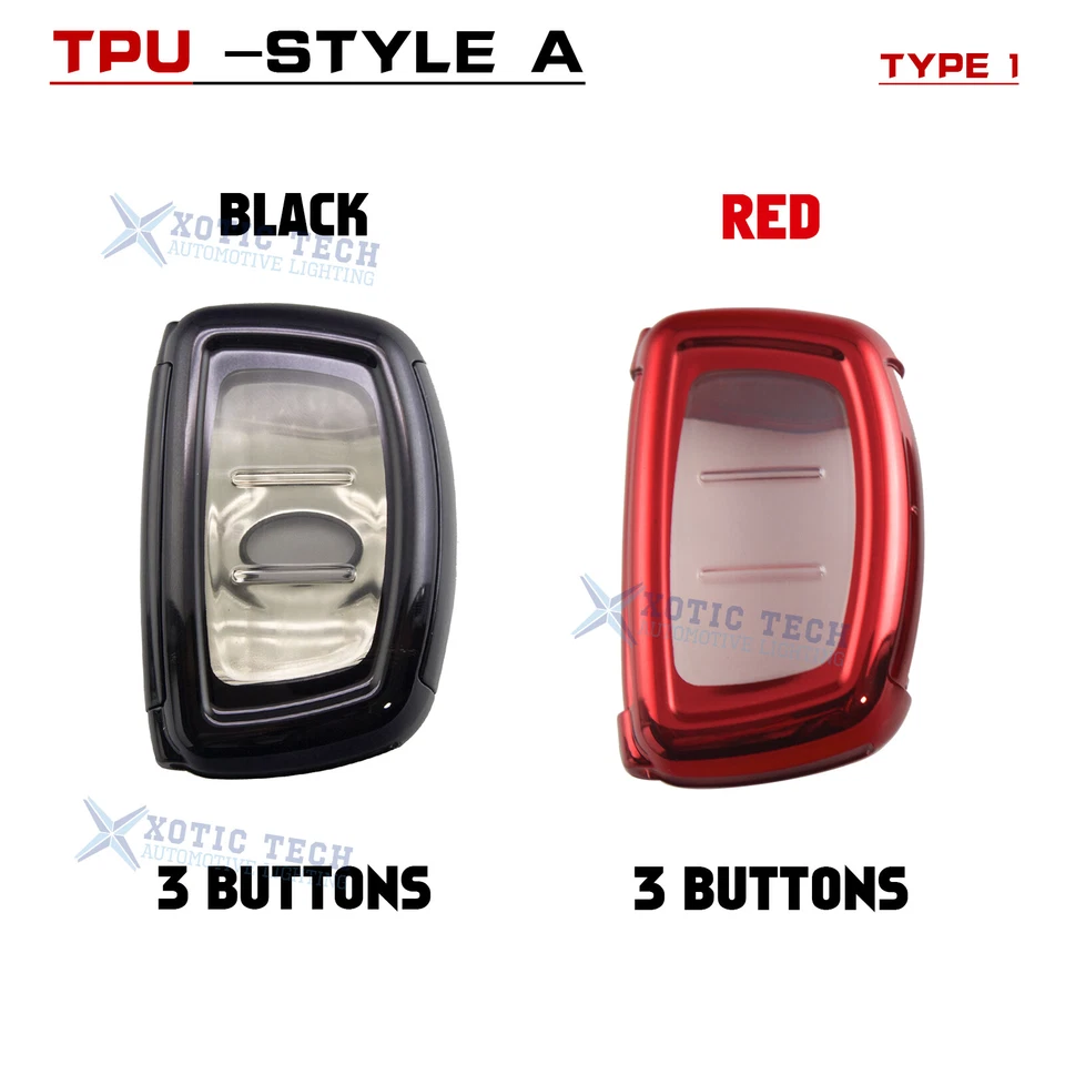 Keyless Key Fob Shell Protection Skin Case For Hyundai Elantra Sonata Santa Fe - Image 3 of 4