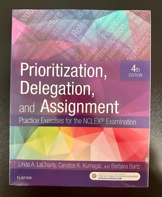 Prioritization, Delegation, and Assignment: Practice Exercises *NEW & SEALED*