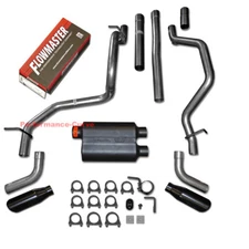 Dual Exhaust Flowmaster Super 44 Fits 07-13 Chevrolet Silverado GMC Sierra