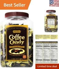 Delicious Coffee Candy Jar - 2.3lbs of Assortment for Gifting & Sharing
