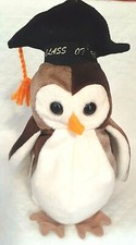 Ty Beanie Baby Wise Class of '98 graduation 1998 original owl new with tags