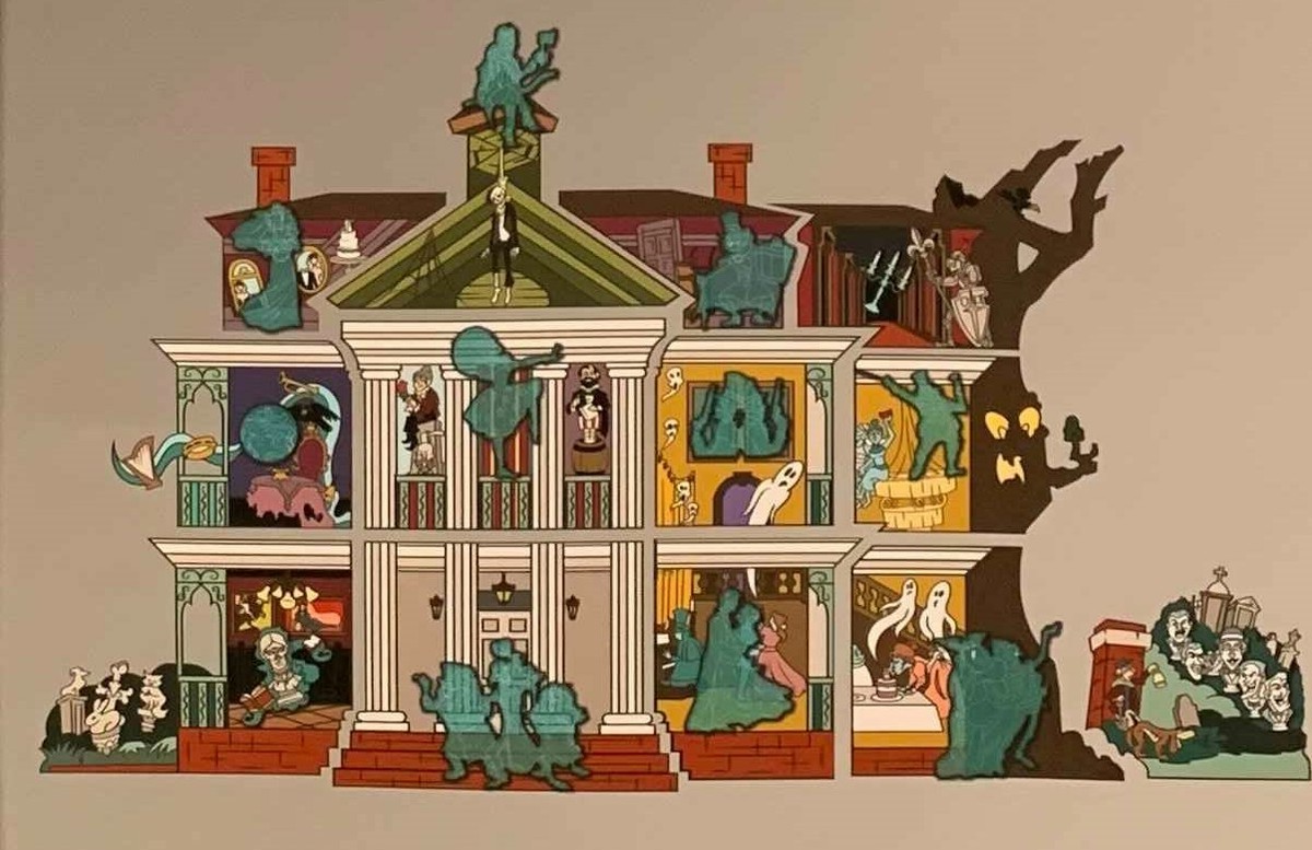 New 2019 D23 Expo WDI MOG Haunted Mansion Mystery Puzzle Pin