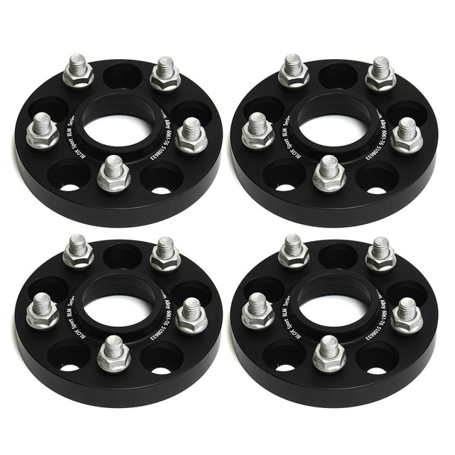4Pc 20mm Hub Centric Wheel Spacers 5x120 for Honda Civic Type R Tesla