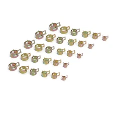 60 in Hose Clamp Assortment Automotive Pipe Spring Clips Gear Clamps