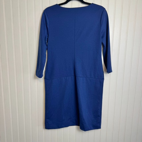 Banana Republic NWT Royal Blue 3/4 Sleeve Knit Dress Size Small G33 - Picture 5 of 6