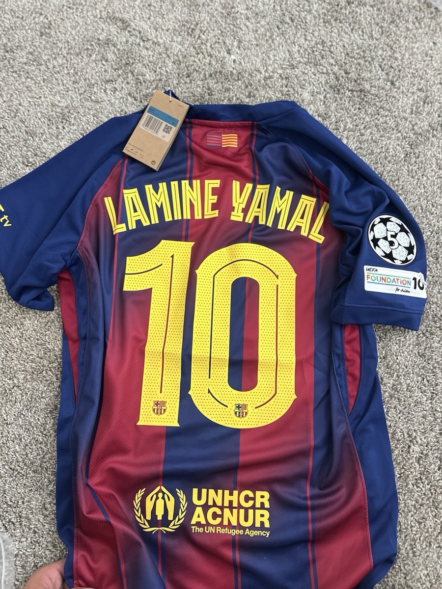 LAMINE YAMAL | UCL Men's home jersey 25/26 FC Barcelona