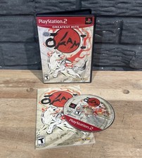 Okami Greatest Hits- Sony PlayStation 2 (2006) PS2 CIB Complete