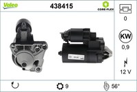 Valeo Anlasser Starter 0.9 Kw FüR Renault Megane II Coupé-Cabriolet Grand EM0 1