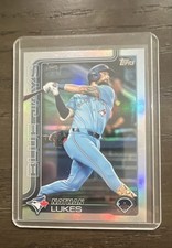 2025 Topps Series 2 - Nathan Lukes #420 Rainbow Foilboard