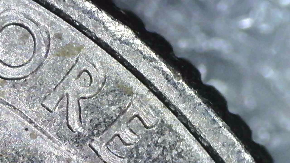 2013 p Quarter South Dakota Mt Rushmore  SD WDDR-001-7 w/diechips/diecrack - Image 4 of 4