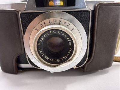 Graflex Century 35A 35mm Film SLR Camera w/ Prominar 45mm f3.5