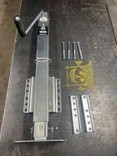 Dutton-Lainson  Square Zinc Trailer Jack Bracket 7201  22320 Dutton Lainson