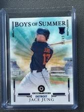 2025 Panini Boys of Summer - Jace Jung, Jace Jung #25 Purple /49 (RC)