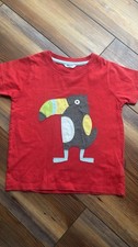 Baby Boden Mini Boden Toucan Size 3-4 Red Hard To Find