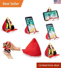 Portable Plusheez Bean Bag Phone Holder Adjustable and Machine Washable Design
