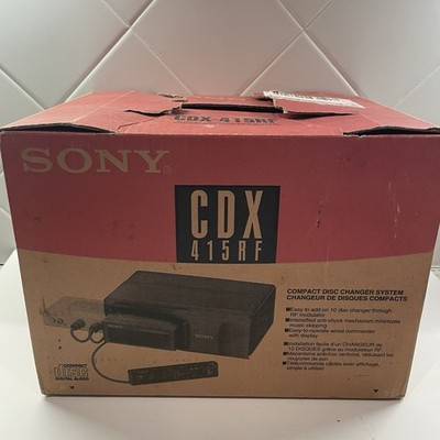 Car Sony 10 CD Changer CDX-415RF With Controller Brand New Never Used