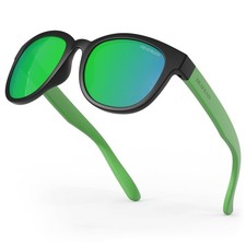 DEAFRAIN Kids Polarized Sunglasses for Boys Girls Flexible Frame Youth Sport ...