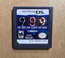 999: Nine Hours, Nine Persons, Nine Doors (Nintendo DS) - CARTRIDGE ONLY, TESTED