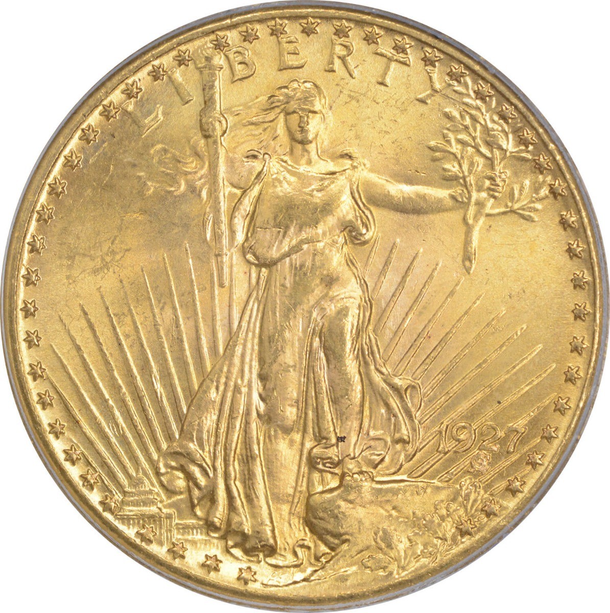 1927 $20 Gold St. Gaudens MS64 PCGS | eBay