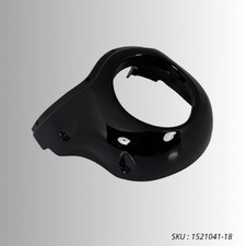 Ermax Jet Black [PG] Nose Fairing Triumph Trident 660 2021-2026