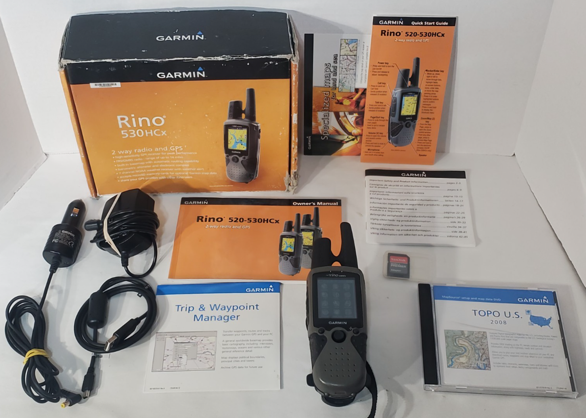 Garmin Rino 530HCx Handheld for sale online | eBay