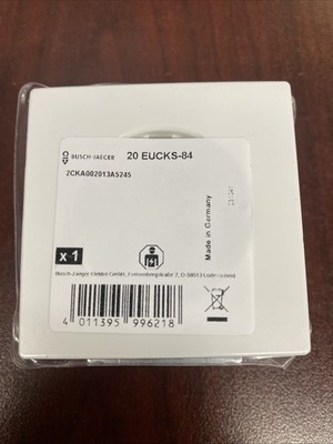BUSCH-JAEGER 20 EUCKS-84 Schuko  Outlet with Increased Protection/ Pack Of 5