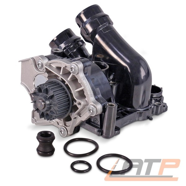 Wasserpumpe + Thermostat FÜR Audi A3 Seat Skoda VW Golf Tiguan 1.8 2.0 TSI Tfsi-image