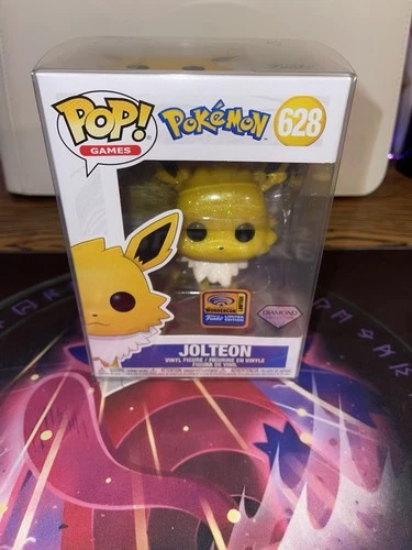 Funko Pop Jolteon Diamond Collection #628 Pokémon 2021 WonderCon Limited Edition