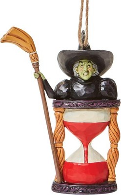 Jim Shore Wizard of OZ Wicked Witch Hourglass  Ornament 6008314 NEW T