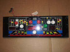 Very Nice Williams Defender Arcade Control Panel  - COMPLETE with Wiring!