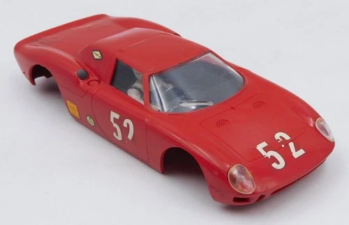 1965 Monogram Ferrari 250 LM slot car body only scale 1:32 USA 1960s