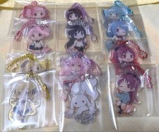Madoka Magica Soft Keychain Set
