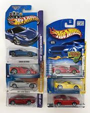 Hot Wheels Ferrari Lot of 7 P4 FXX Enzo F12 458 Spider 550 Maranello Sealed