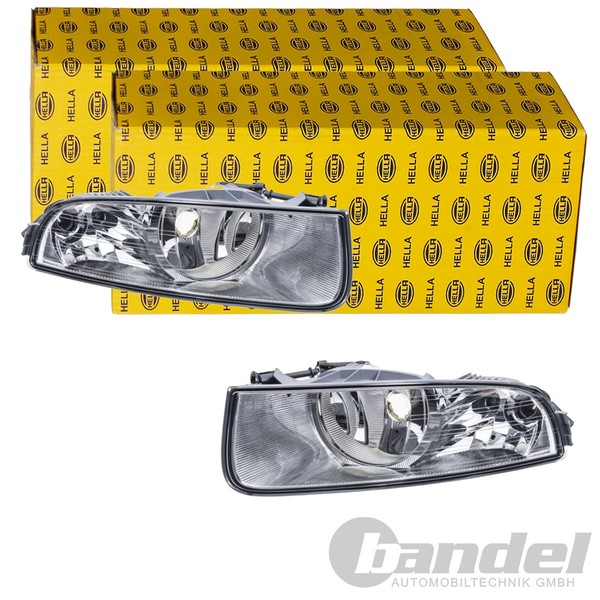 2X Hella H8 Nebelscheinwerfer Satz Passend FüR Skoda Superb Links+Rechts-image