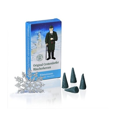 Original Crottendorfer - Räucherkerzen Räucherkegel Gr. M - Wintertraum