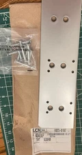 LCN 4040xp-18tj Door Closer Drop Plate Bracket Aluminum Finish Thin Glass Doors